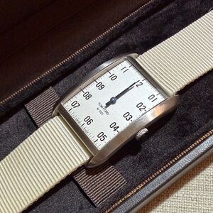 Tom Ford Silver and Cream Men's Bag